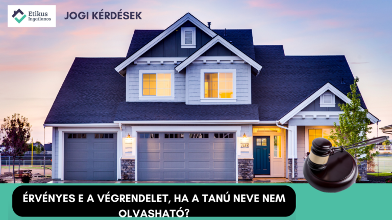 Read more about the article Érvényes a végrendelet, ha a tanú neve nem olvasható?